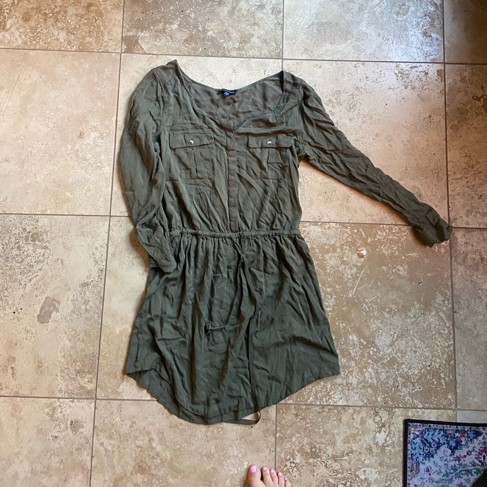 American Eagle Green Dress